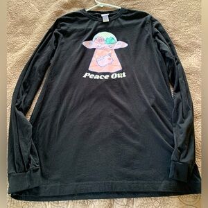 Pusheen “Peace Out” 100% cotton Long Sleeve Tee